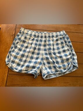 Women’s Madewell checkered shorts